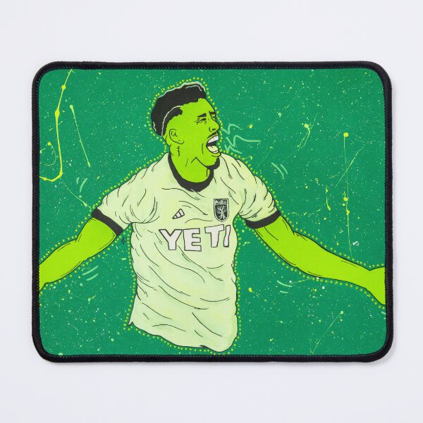 Item preview, Julio Cascante Austin FC designed and sold by Art-by-Lark.
