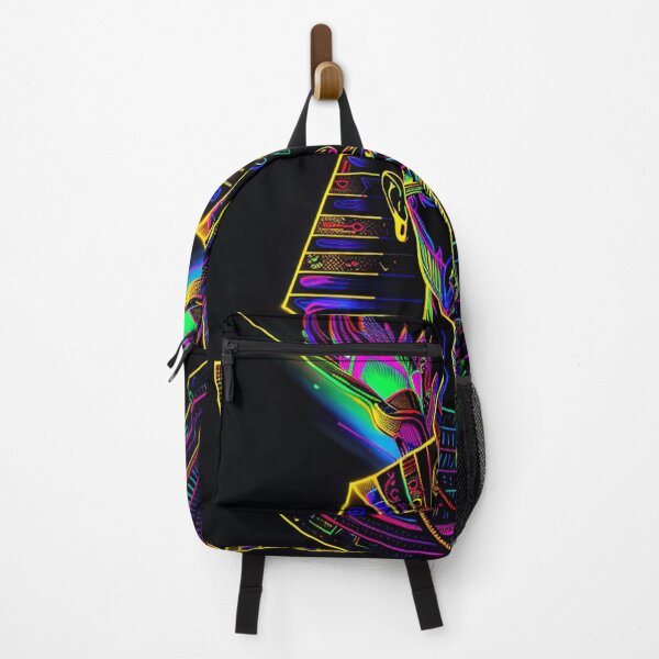 Item preview, Egyptian Pharaoh Neon Art 3 designed and sold by AstroRisq.