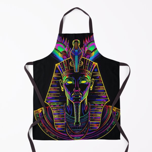 Item preview, Egyptian Pharaoh Neon Art 3 designed and sold by AstroRisq.