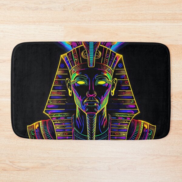 Artikelvorschau, Ägyptischer Pharao Neon Art 3 entworfen und verkauft von AstroRisq.