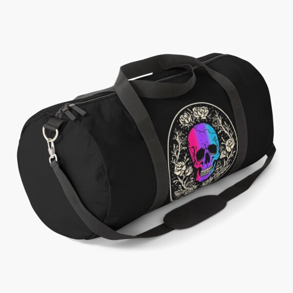 Item preview, Goth Skull and Roses Androgynous Pride Flag, Subtle Gothic Skull Androgynous Design  designed and sold by Travelslightly.
