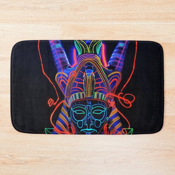 Artikelvorschau, Ägyptischer Pharao Neon Art 4 entworfen und verkauft von AstroRisq.