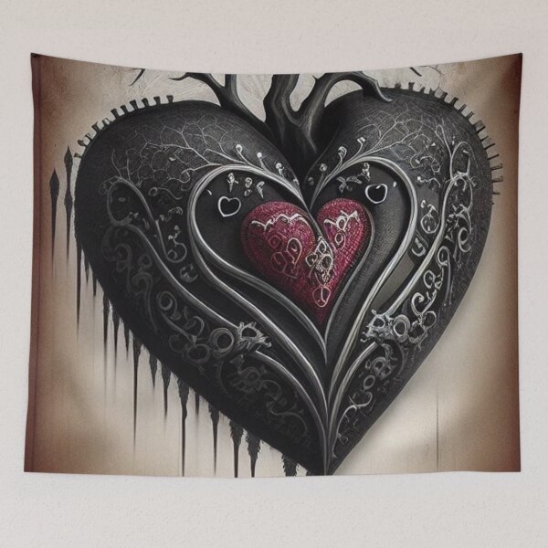Item preview, Gothic Heart designed and sold by BiancaDPetals.