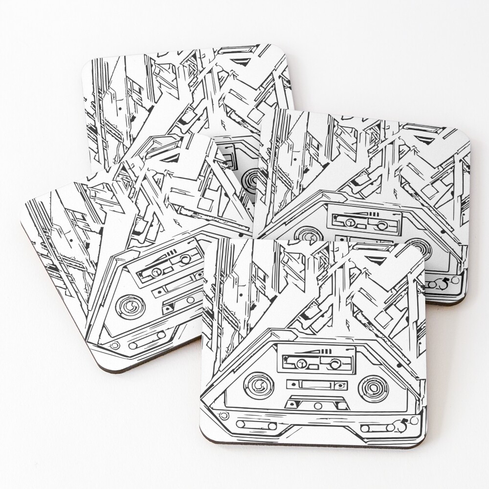 Item preview, Coasters (Set of 4) designed and sold by TriForceDesign.