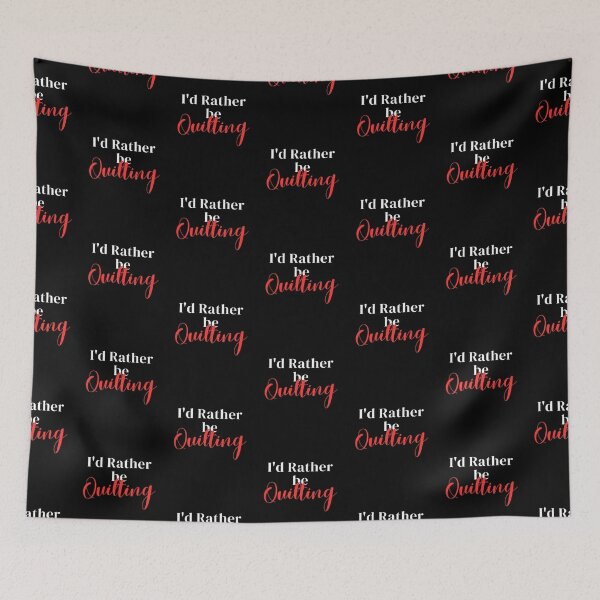 Item preview, I'd rather be quilting designed and sold by greenbluearts.
