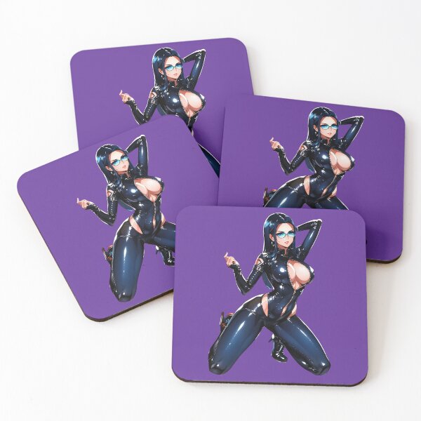 Item preview, Hot Anime Milf in Latex Showing Cleavage Teasing Hentai designed and sold by MikaseSan.