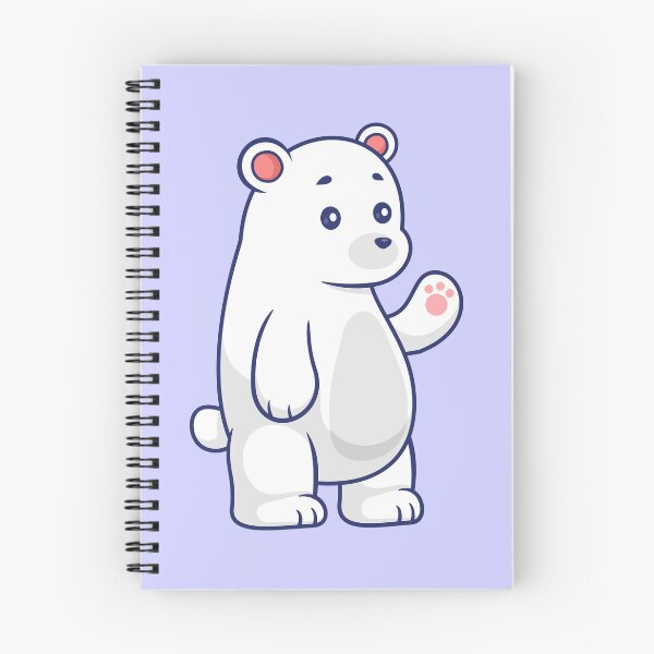 Item preview, "Arctic Explorer: Cute Cartoon Polar Bear Vector Icon" designed and sold by hjian8219.