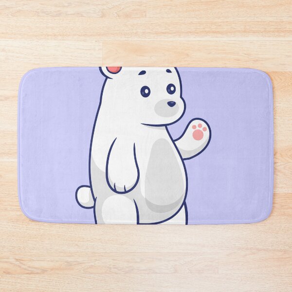 Item preview, "Arctic Explorer: Cute Cartoon Polar Bear Vector Icon" designed and sold by hjian8219.