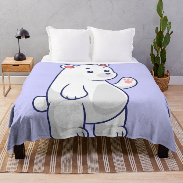 Item preview, "Arctic Explorer: Cute Cartoon Polar Bear Vector Icon" designed and sold by hjian8219.
