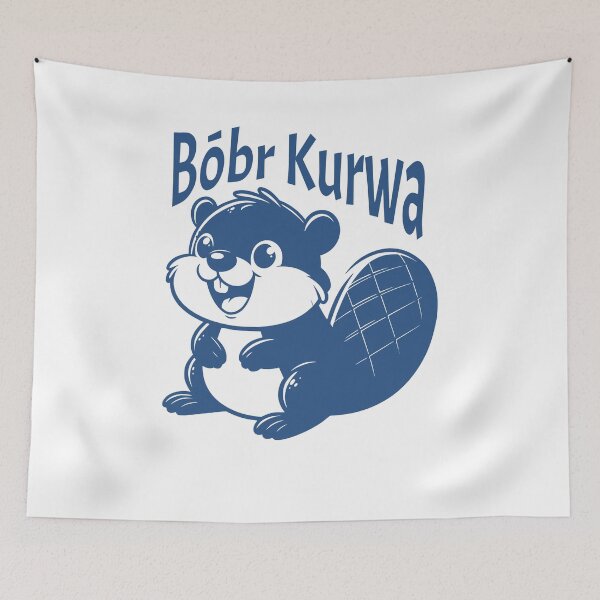 Item preview, Bobr Kurwa Cartoon designed and sold by WanderWildlyCo.