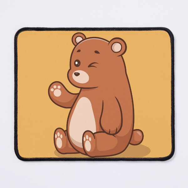 Item preview, Sitting Bear: Cute Cartoon Vector Icon" designed and sold by hjian8219.