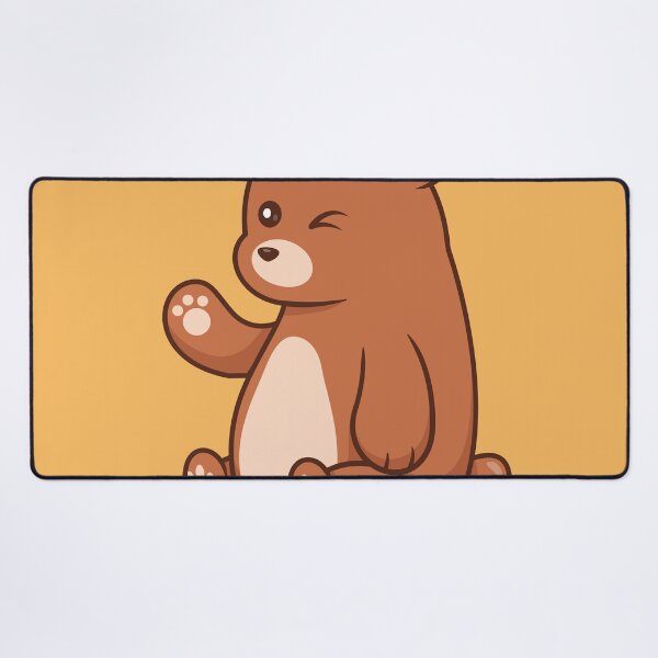 Item preview, Sitting Bear: Cute Cartoon Vector Icon" designed and sold by hjian8219.