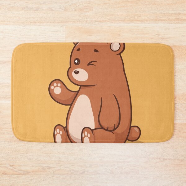 Item preview, Sitting Bear: Cute Cartoon Vector Icon" designed and sold by hjian8219.