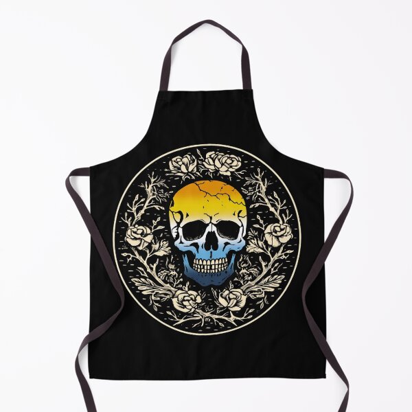 Item preview, Goth Skull and Roses AroAce Pride Flag, Subtle Gothic Skull AroAce Design  designed and sold by Travelslightly.