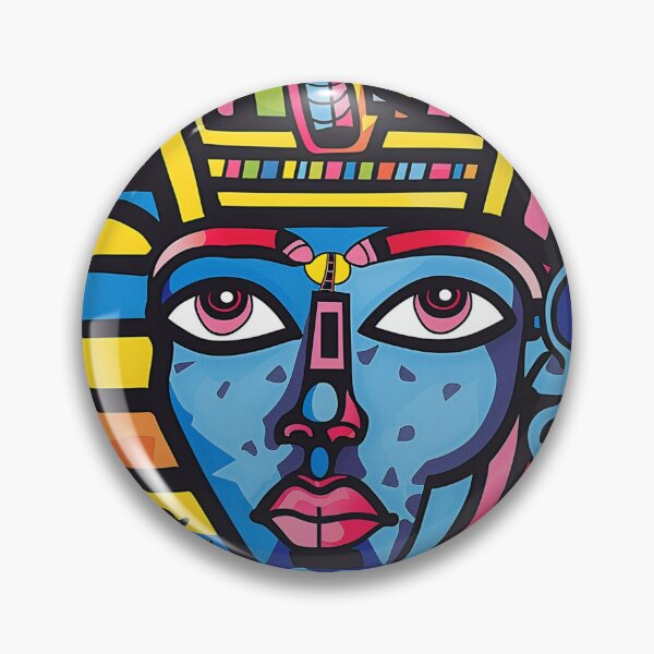 Item preview, Egyptian Pharaoh Pop Art 1 designed and sold by AstroRisq.