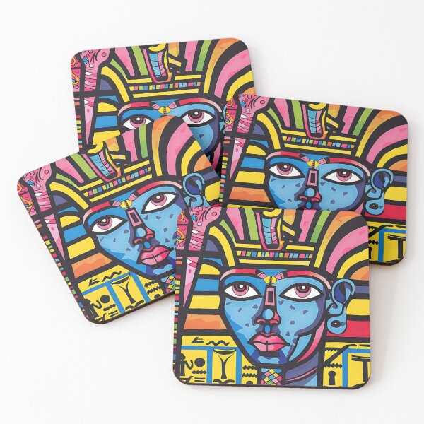 Item preview, Egyptian Pharaoh Pop Art 1 designed and sold by AstroRisq.
