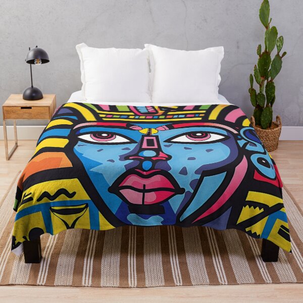 Item preview, Egyptian Pharaoh Pop Art 1 designed and sold by AstroRisq.