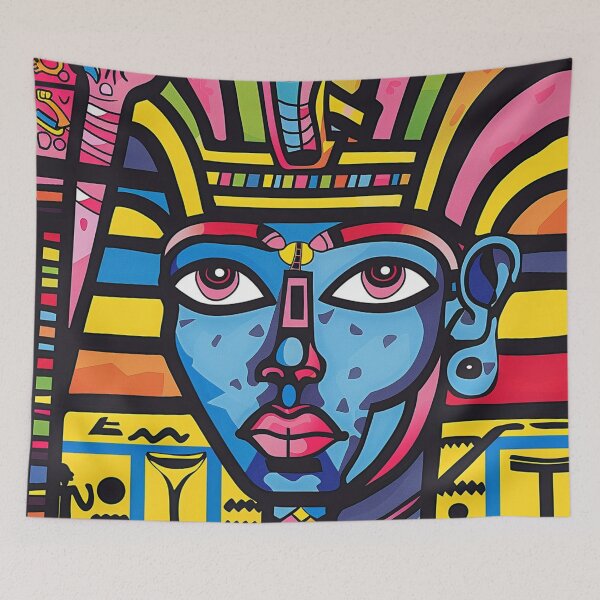 Item preview, Egyptian Pharaoh Pop Art 1 designed and sold by AstroRisq.
