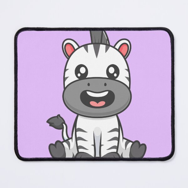 Item preview, pony Zebra: Cute Cartoon Zebra Vector Icon designed and sold by hjian8219.