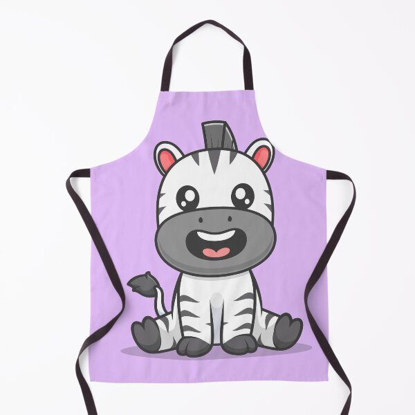 Item preview, pony Zebra: Cute Cartoon Zebra Vector Icon designed and sold by hjian8219.