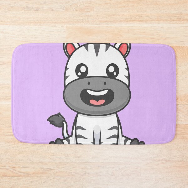 Item preview, pony Zebra: Cute Cartoon Zebra Vector Icon designed and sold by hjian8219.