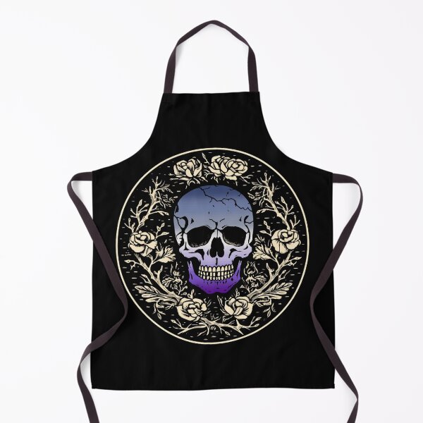 Item preview, Goth Skull and Roses Lesbian Butch Pride Flag, Subtle Gothic Skull Butch Design designed and sold by Travelslightly.