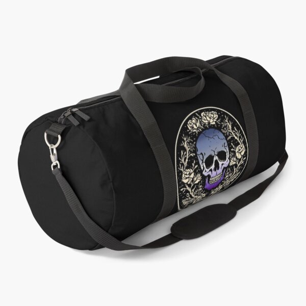 Item preview, Goth Skull and Roses Lesbian Butch Pride Flag, Subtle Gothic Skull Butch Design designed and sold by Travelslightly.
