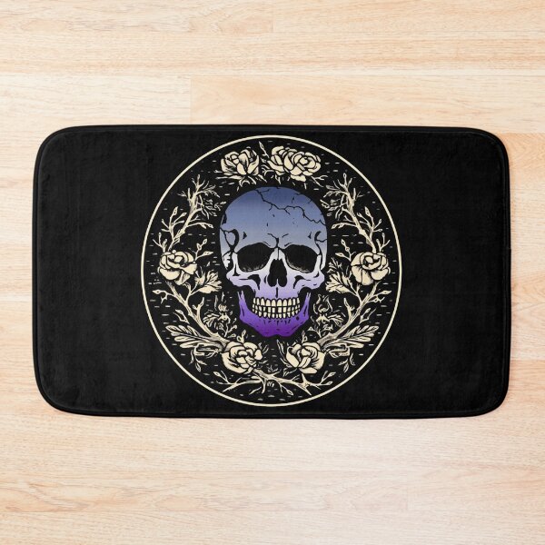 Item preview, Goth Skull and Roses Lesbian Butch Pride Flag, Subtle Gothic Skull Butch Design  designed and sold by Travelslightly.