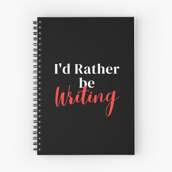 Item preview, I'd rather be writing designed and sold by greenbluearts.