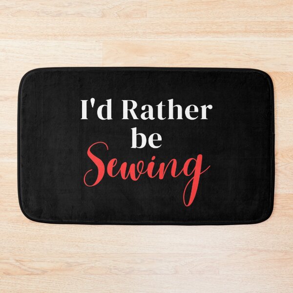 Item preview, I'd rather be sewing designed and sold by greenbluearts.