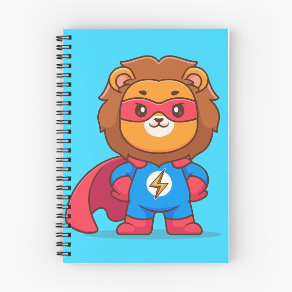 Item preview, "Lionhearted Hero: Cute Cartoon Lion Vector Icon" designed and sold by hjian8219.