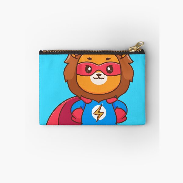 Item preview, "Lionhearted Hero: Cute Cartoon Lion Vector Icon" designed and sold by hjian8219.