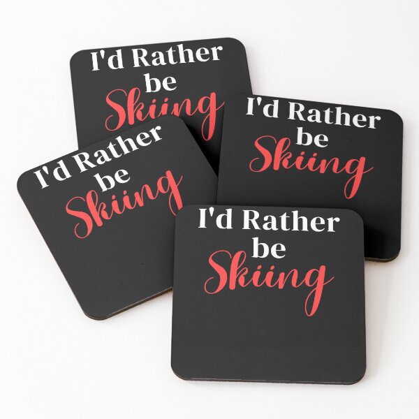 Item preview, I'd rather be skiing designed and sold by greenbluearts.