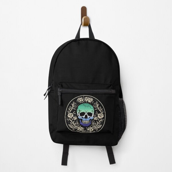 Artikelvorschau, Goth Totenkopf und Rosen Gay MLM Pride Flagge, dezentes Gothic Totenkopf MLM Design entworfen und verkauft von Travelslightly.