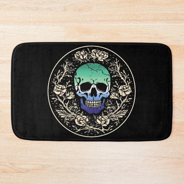 Item preview, Goth Skull and Roses Gay MLM Pride Flag, Subtle Gothic Skull MLM Design  designed and sold by Travelslightly.