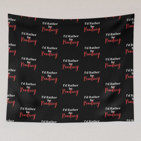 Item preview, I'd rather be reading designed and sold by greenbluearts.