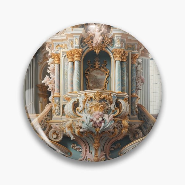 Item preview, Rococo Pulpit | Extravagant Church Interior designed and sold by OldManGman.