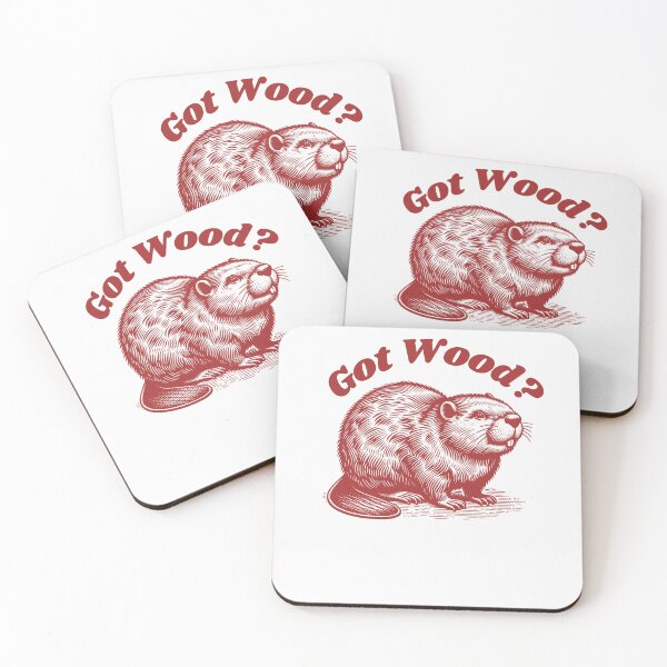 Item preview, Got Wood Beaver designed and sold by WanderWildlyCo.