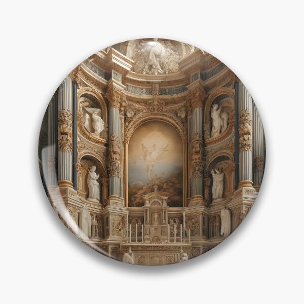 Item preview, Baroque Altar | Grand Church Interior designed and sold by OldManGman.