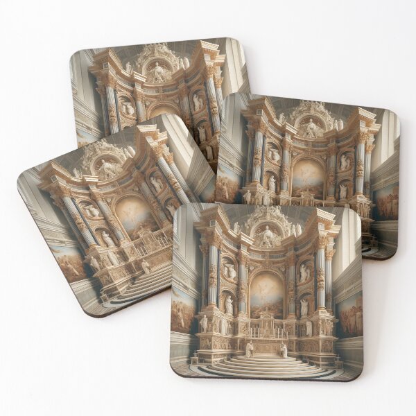 Item preview, Baroque Altar | Grand Church Interior designed and sold by OldManGman.
