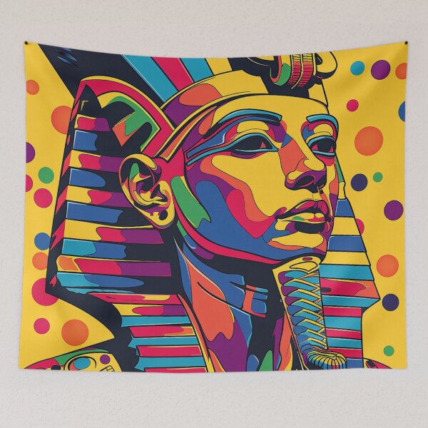 Item preview, Egyptian Pharaoh Pop Art 4 designed and sold by AstroRisq.