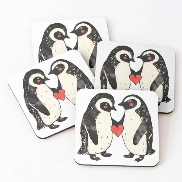 Item preview, Penguin Lovers designed and sold by Weirdanya.