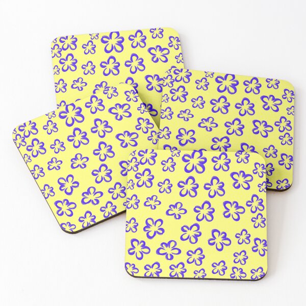 Item preview, Blue flower pattern  designed and sold by Creative_verse108.