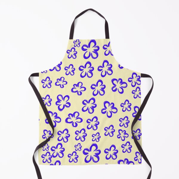 Item preview, Blue flower pattern  designed and sold by Creative_verse108.