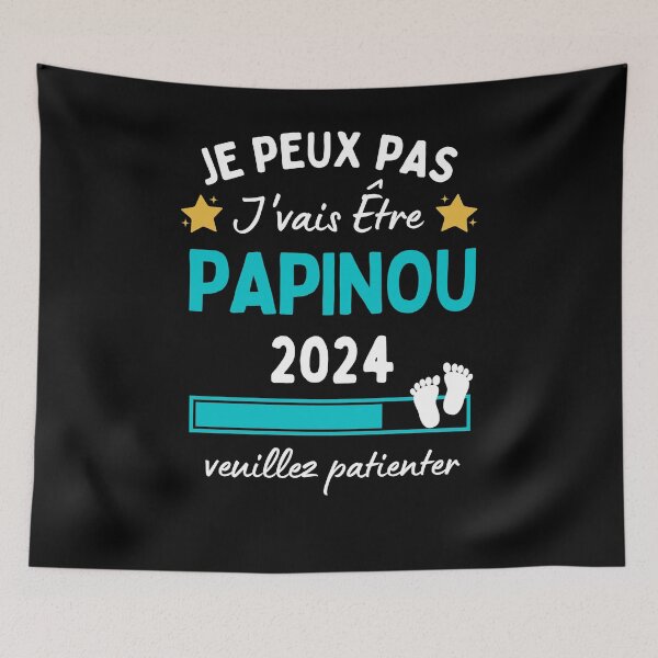 Item preview, Je peux pas Je vais être Papinou 2024 Cadeau Futur Grand-père designed and sold by Niko Samuel.