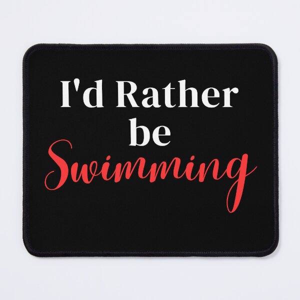 Item preview, I'd rather be swimming designed and sold by greenbluearts.