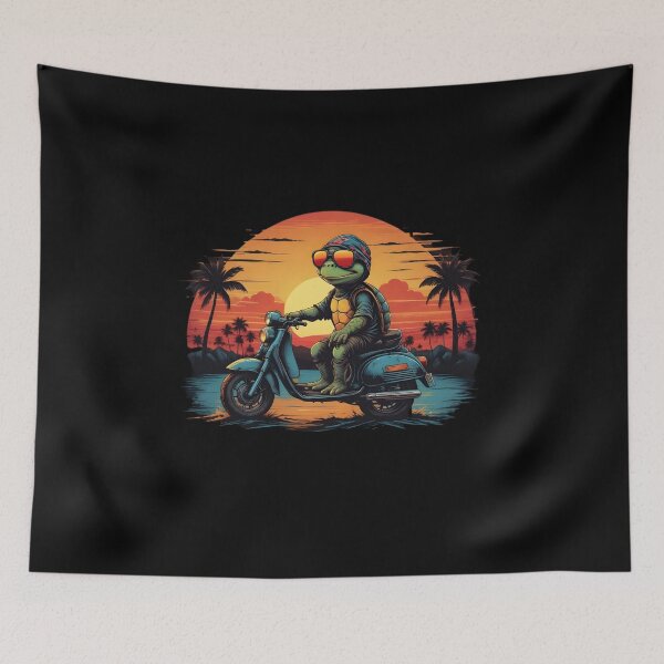 Item preview, Turtle Cruisin' Sunset designed and sold by HeadTurningArt.