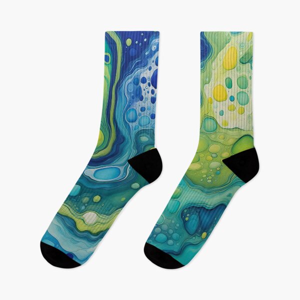 Item preview, Ocean Serenade Abstract Art Design designed and sold by AussieMuma.