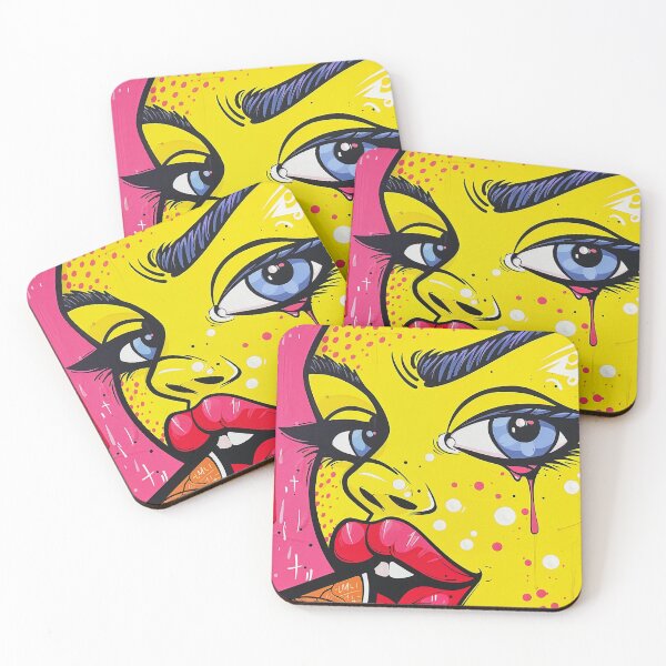Item preview, Sour Lemon Girl Pop Art designed and sold by AstroRisq.