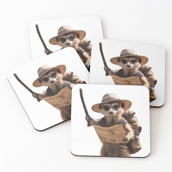 Aperçu de l'œuvre Suricate d'Indiana Jones créée et vendue par summerita.